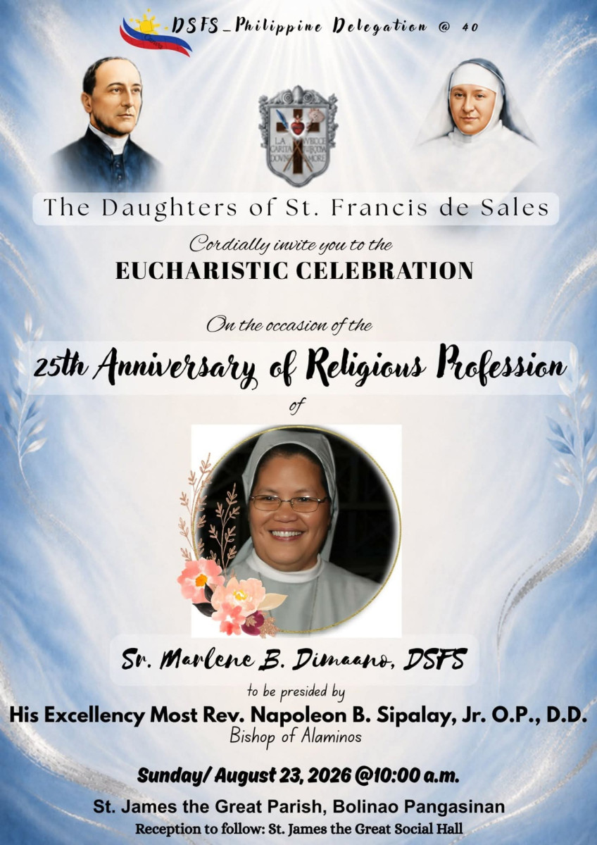 Giubileo! 25 anni di Professione Religiosa!