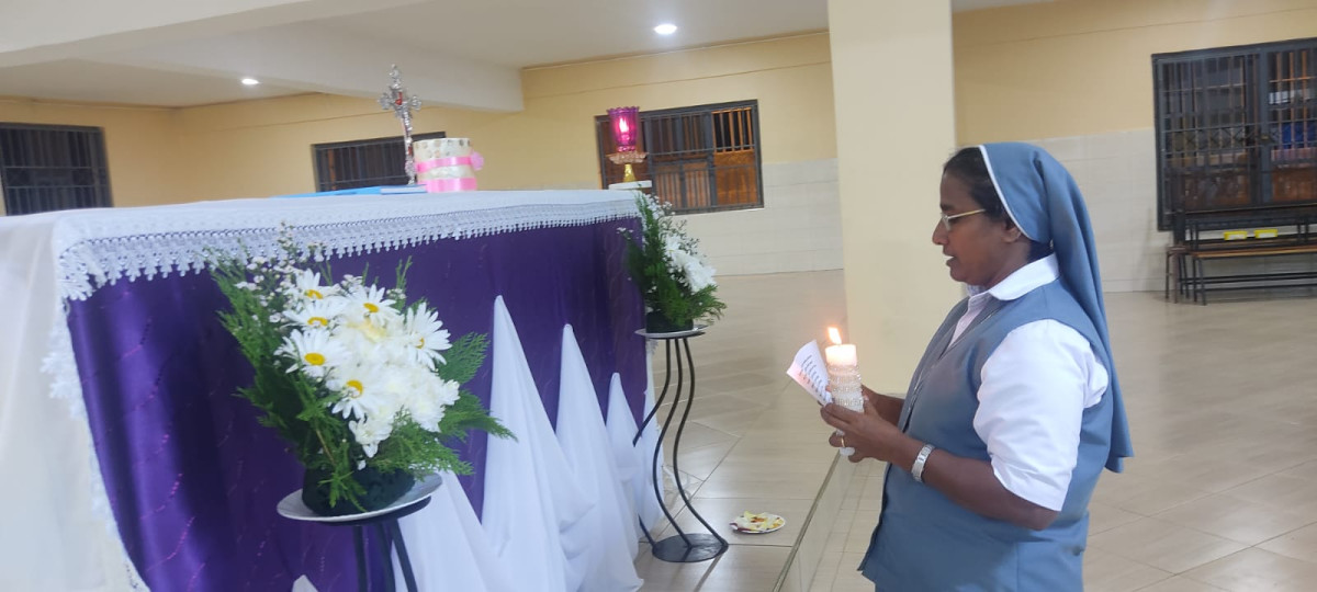 sr Sheeba Nuova Delegata per l'Africa