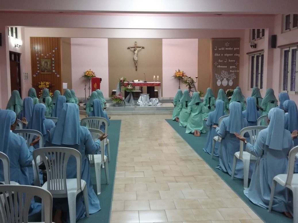 Prayer in the Chapel