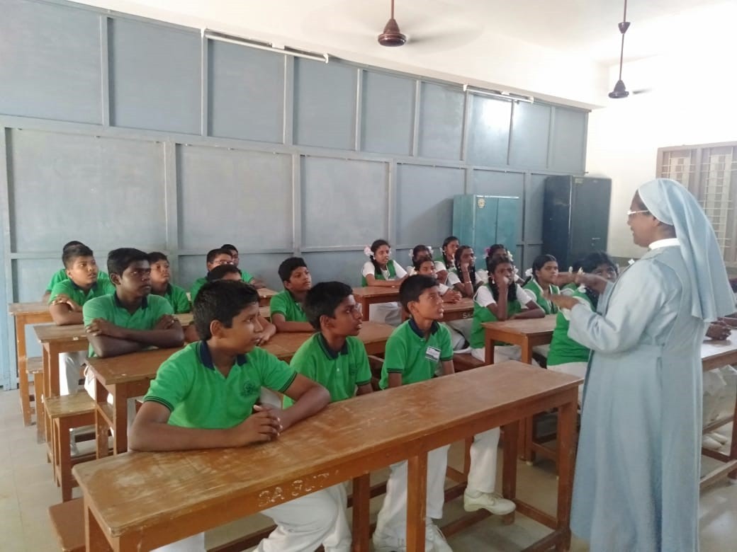 Teaching in the school