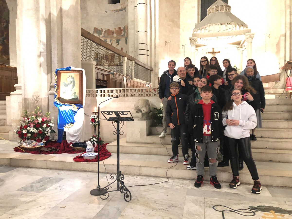 Veglia Mariana dei ragazzi "Shalom" in Cattedrale. 07/12/2022