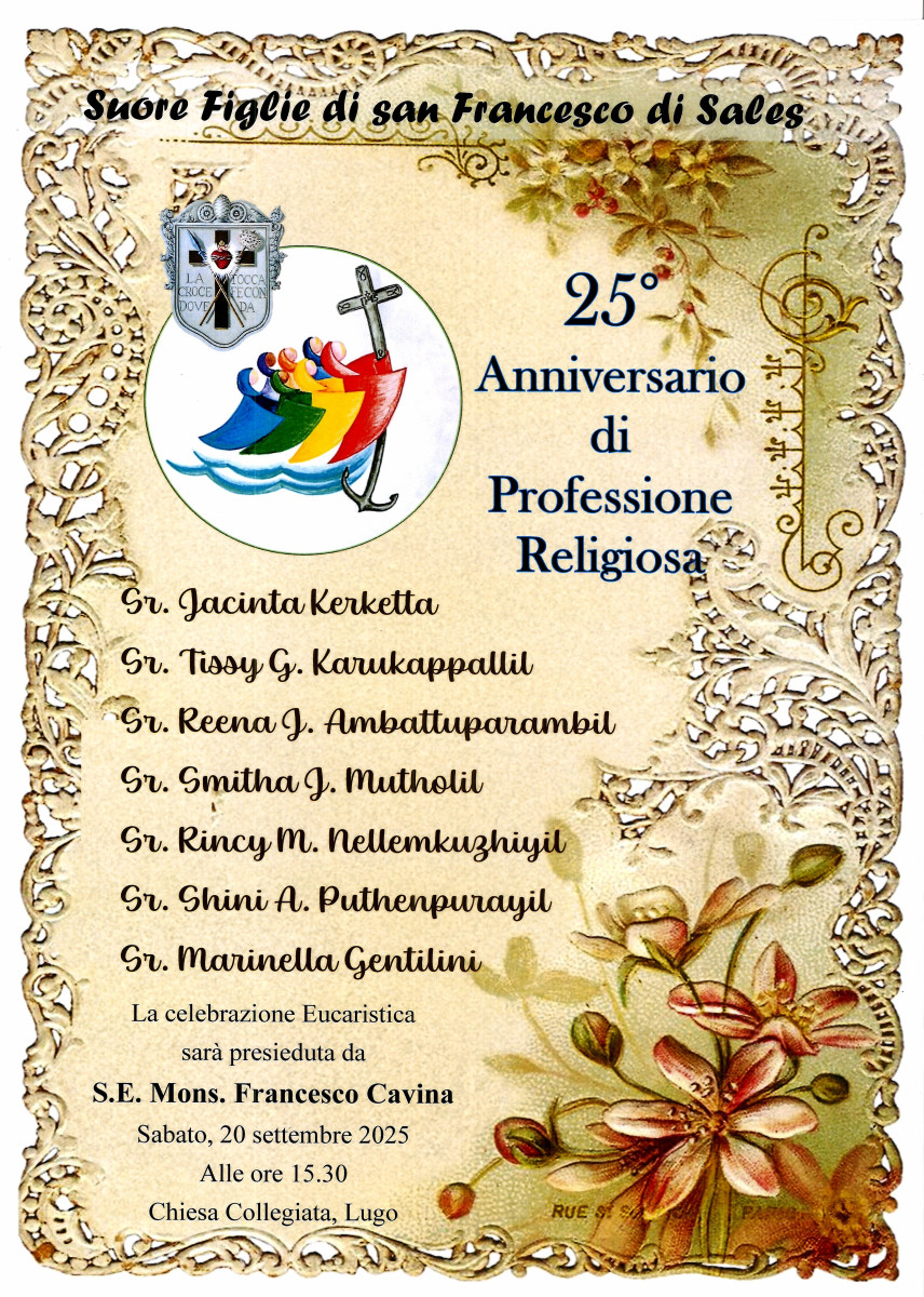 25th Anniversary of Religious Profession 